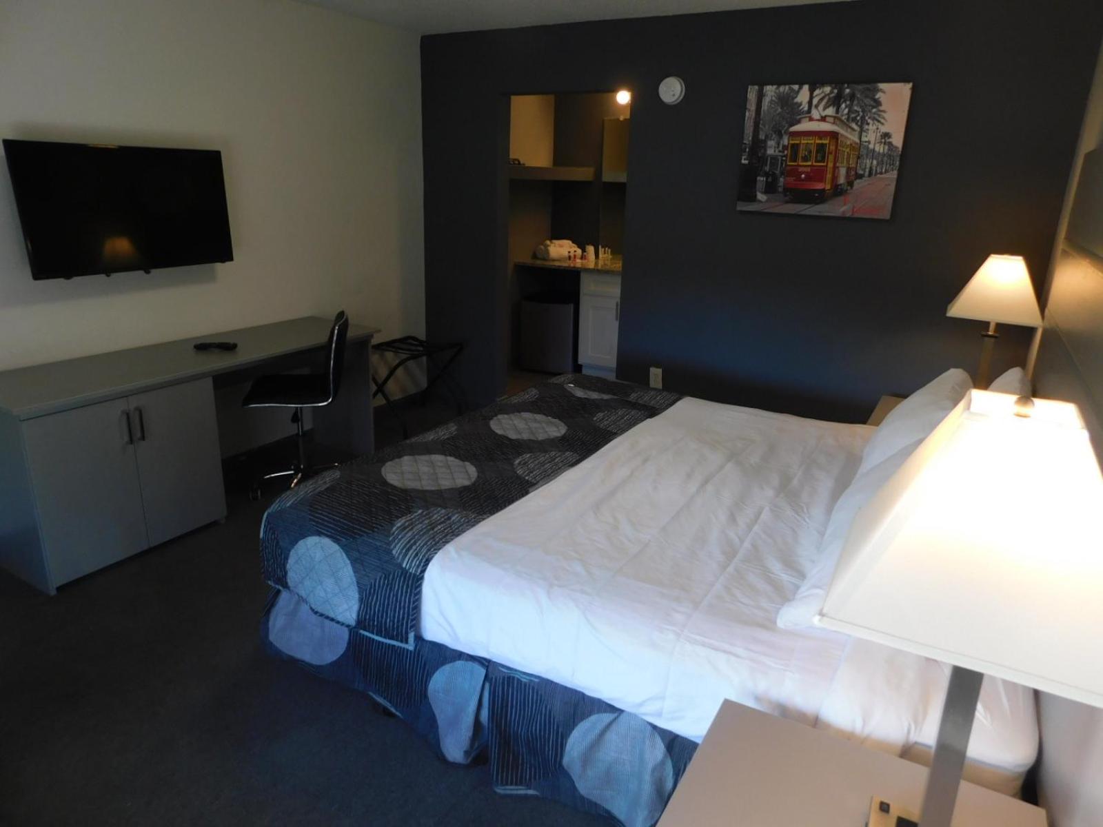 Hotel 10 Extended Stay Nova Orleães Quarto foto